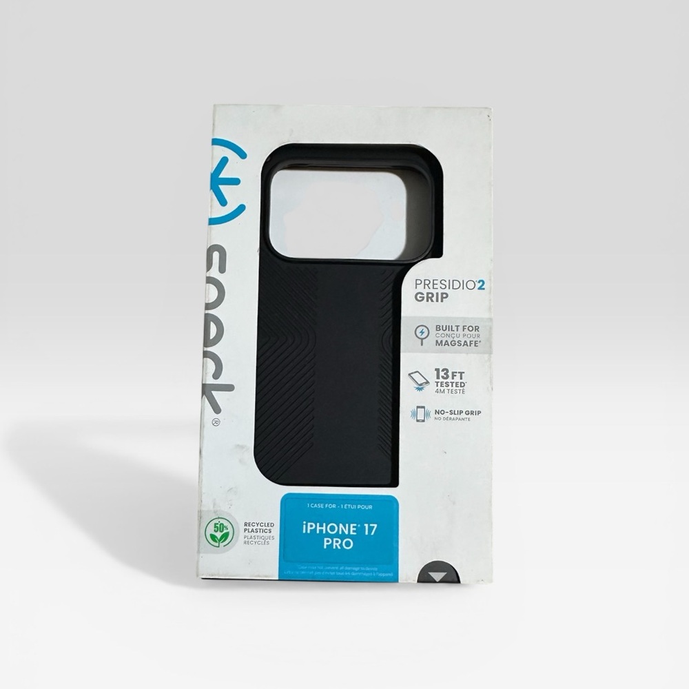 speck Presidio2 Grip Case for iPhone 17 Pro - Black